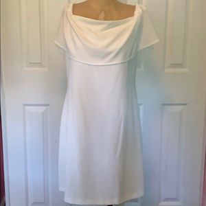 Charles Henry Off the Shoulder Dress